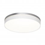 7670/DLN COLOR SN 152 Светильник пластик/белый/серый LED 48Вт 3000/4000/6000К D415 IP43 CCT NOHAVA GREY