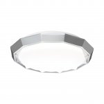 7671/DLN COLOR SN 000 Светильник пластик/белый/хром LED 48Вт 3000/4000/6000К D435 IP43 CCT VAXIN