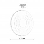 Настенно - потолочный светильник Sonex 7674/DL RIGA