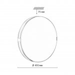Светильник настенно-потолочный Sonex 7676/EL Riga
