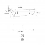 Светильник настенно-потолочный Sonex 7694/60L Trial