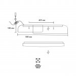 Светильник настенно-потолочный Sonex 7706/60L Art