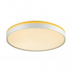 7709/ELN COLOR SN 154 Светильник пластик/желтый LED 76Вт 3000/4000/6000К D500 IP43 CCT KEZO YELLOW