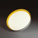 7711/ELN COLOR SN 157 Светильник пластик/желтый LED 76Вт 3000/4000/6000К D510 IP43 CCT TUNA YELLOW