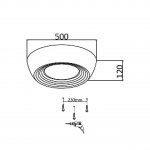 Светильник Sonex 7716/54L Kapa Wood