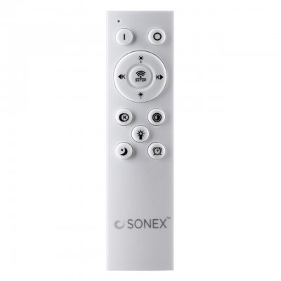 7746/48L PIKO LED SN Светильник металл/пластик/прозрачный/золотистый LED 48Вт 3000-4000-6000K 425х385 IP20 пульт ДУ SPARKS