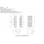 Светильник Crystal lux SORPRESA AP2 BRONZE/TRANSPARENTE