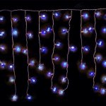 Электрогирлянда cосульки OIC100LSE-B-TI4 100 синих LED, 2м (до 20модулей)