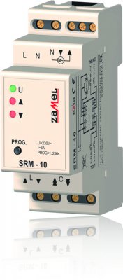 Zamel Реле управления ставнями 2А IP20 на DIN рейку (SRM-10) Zamel Реле управления ставнями 2А IP20 на DIN рейку (SRM-10)