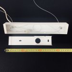 Линейный профильный подвесной светильник 36Вт белый 4000K 55*70*1000мм