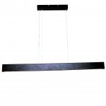 Линейный профильный подвесной светильник 50Вт черный 4000K 55*70*1500мм