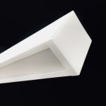 Линейный профильный подвесной светильник 72Вт белый 4000K 55*70*2000мм