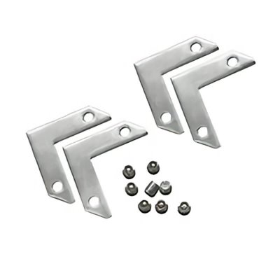 Уголок 90° горизонтальный к-т (4 соединителя+8 винтов) для ST001.129.00 St luce ST001.179.00