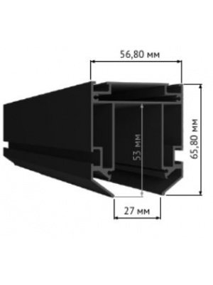 Профиль для монтажа Skyline 48 в нятяжной ПВХ потолок St luce ST003.129.02