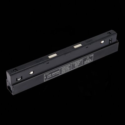 ST011.048.100.2 Источник питания для магнитных трековых шинопроводов внутренний Черный MKA-2-DRS-100 SKYLINE 48