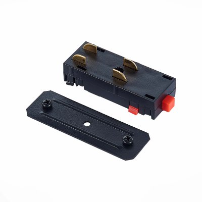 ST015.422.10_D Коннектор прямой SKYLINE 220 ST-Luce Черный SKYLINE 220