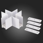 ST015.522.21Н X-образный соединитель Skyline 220 ST-Luce Белый SKYLINE 220