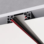 Профиль под натяжной потолок однофазный St luce ST045.429.02 Однофазная трековая система