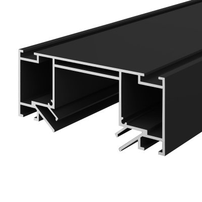 ST1047.429.02 Профиль для монтажа 48 под натяж. потолок ST-Luce Черный L2000мм (Заглуш внеш 2 в ком) SKYLINE 48+ ST1047.429.02 Профиль для монтажа 48 под натяж. потолок ST-Luce Черный L2000мм (Заглуш внеш 2 в ком) SKYLINE 48+