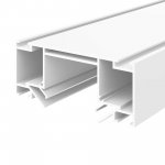 ST1047.529.02 Профиль для монтажа 48 под натяж. потолок ST-Luce Белый L 2000мм (Заглуш внеш 2 в ком) SKYLINE 48+
