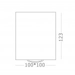 Светильник потолочный St luce ST109.407.01 QUADRUS