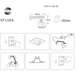 Встраиваемый светильник St luce ST217.438.09 ST217