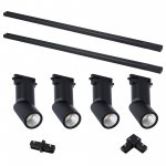 ST2650.430.04 Комплект трек, черный,4 св-ка,2 шинопр-да,кон-ры,ST650.436.10,ST001.419.00,ST002.419.0 BASE