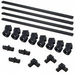 ST2652.430.08 Комплект трек, черный,8св-ков,4шинопр-да, кон-ры,ST652.436.12,ST001.419.00,ST002.419.0 BASE