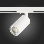 ST300.506.01.1 Св-к трек. Белый GU10 1*50W  IP20 L100xW54xH142 220V Без ламп BASE