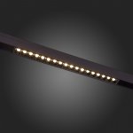 ST361.446.18.1 Магнитный трековый светильник Черный LED 1*18W 4000K 1407Lm Ra>90 36о IP20 L331xW22xH SKYLINE 48