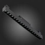 ST361.446.18.1 Магнитный трековый светильник Черный LED 1*18W 4000K 1407Lm Ra>90 36о IP20 L331xW22xH SKYLINE 48