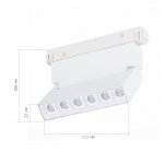 Магнитный трековый светильник St luce ST364.546.06 NANE