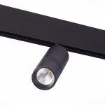 ST365.436.12.1 Магнитный трековый светильник Черный LED 1*12W 3000K 1 020Lm Ra>90 36о IP20 L-xW44xH1 SKYLINE 48
