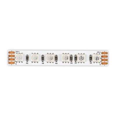 ST5004.017.20RGB Светодиодная лента  - -*16,8W  Lm Ra90 IP20 L5000xW10xH2 24В  (5 метров) Светодиодные ленты