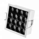 ST763.532.14 Св-к встр. белый LED 1*14W 3000K 1 350Lm Ra 24° IP20 L90xW90xH36 170-240VV Встраиваемые светильники