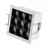 ST763.542.10 Св-к встр. белый LED 1*10W 4000K 950Lm Ra 24° IP20 L71xW71xH36 170-240VV Встраиваемые светильники