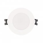 ST907.508.01_3 Светильник встраиваемый со сменным модулем ST-Luce белый/прозрачный LED 1*5W 4000K Встраиваемые светильники