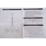 Люстра подвесная Dalila TL6010D-05 Toplight