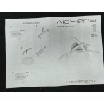 Люстра светодиодная белая TLAR3-51-07/W/4000К Лючера