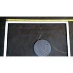 Люстра светодиодный черный квадрат TLCU1-52-01/B/4000К Лючера