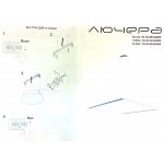 Люстра светодиодная серебристая TLCU1-70-01/S/3000К Лючера