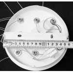 Люстра светодиодная серая TLRO2-40/70-01/Gr/4000К Лючера