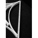 Люстра светодиодная серебристая TLRO2-40/70-01/S/3000К Лючера