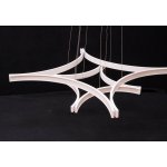 Люстра светодиодная белая TLRO2-40/70-01/W/3000К Лючера