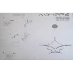 Люстра светодиодная белая TLRO2-40/70-01/W/3000К Лючера