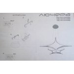 Люстра светодиодная белая TLRO2-40/70-01/W/4000К Лючера