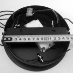 Люстра светодиодная серая TLRU2-30/40-01/Gr/4000К Лючера