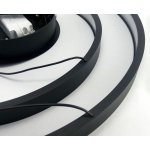 Люстра светодиодная черная TLRU3-50/60/70-01/B/3000К Лючера