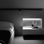 Трековый светильник для магнитного шинопровода 12Вт 3000К Maytoni TR032-2-12W3K-W-B черный