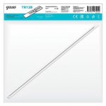 Шинопровод Gauss встраиваемый 2м белый (с адаптером питания и заглушкой) (TR128)